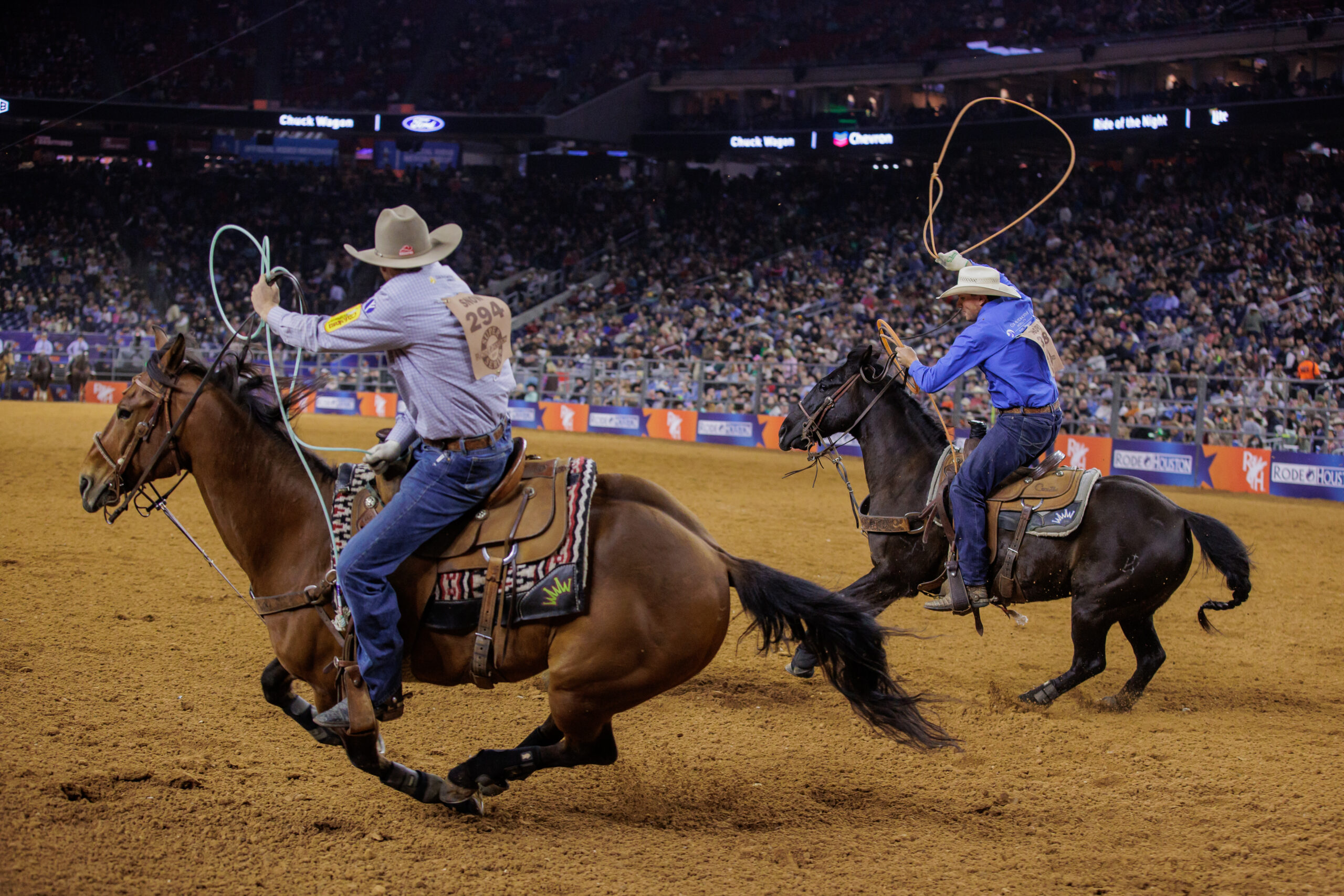 2023 RodeoHouston Team Roping Results The Team Roping Journal